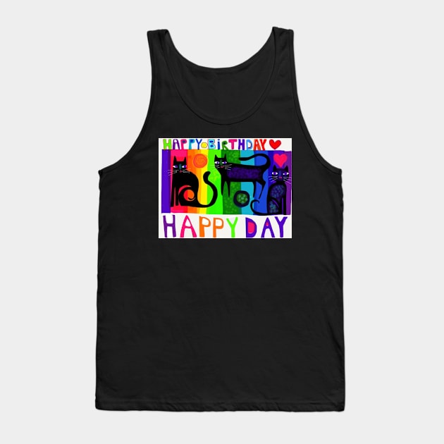 Happy Birthday ! Tank Top by karincharlotte